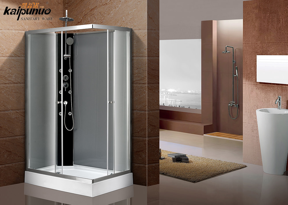 Schiebetür-Duschkabine im europäischen Stil schnell installieren